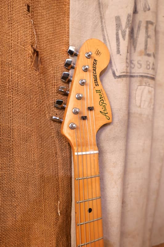 Aria Pro II Stagecaster 1978 - Sunburst | Reverb