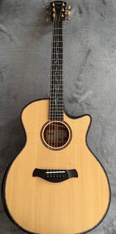 Taylor Builder’s Edition K14ce 2025 Hawaiian Koa Grand Auditorium Acoustic-Electric – USA Made – Excellent image 1