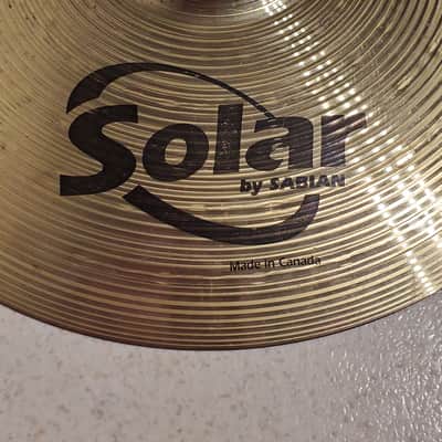2PC Solar Sabian 14"inch Hi Hat Cymbals Set - Save $ image 5