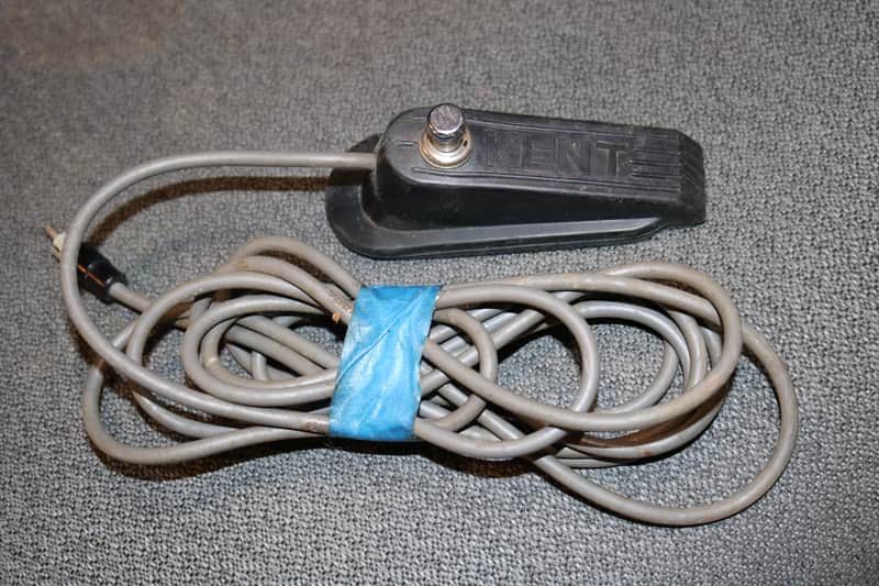 Vintage 1960s 1970s Kent 1 Button Footswitch - No Tariffs - Good