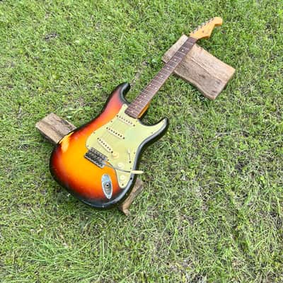 Vintage 1961 Slab Board Fender Stratocaster image 2