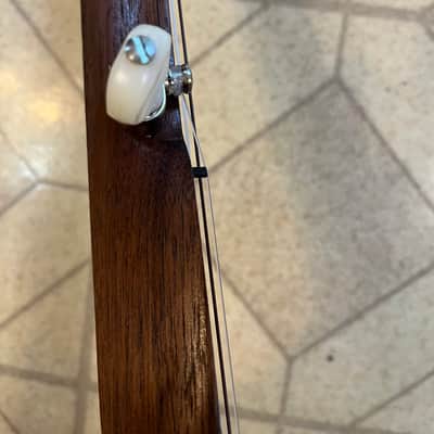 Fretless Mountain Banjo, new, walnut, gotoh tuners, made in West Virginia!! image 5