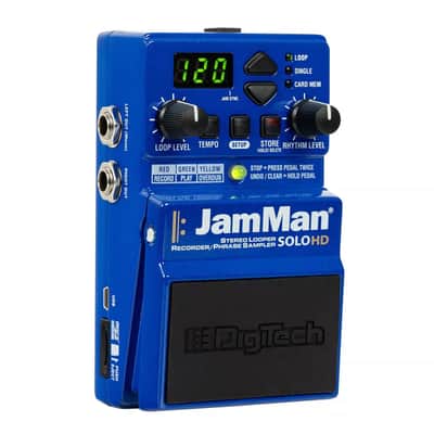 DigiTech JamMan Solo HD Stereo Looper/Recorder Pedal with USB with 2 Free Patch Cables image 2