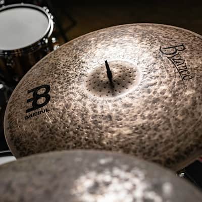 MEINL B22BADTLR Byzance Dark Big Apple Tradition Light Ride 22 Zoll dark image 9