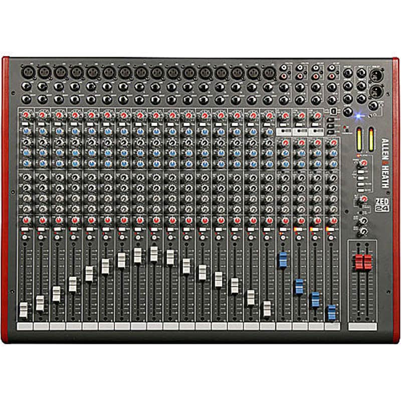 Allen & Heath ZED-24 24-Channel Analog Live Mixer image 1