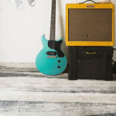 *NEW IN BOX* Epiphone Inspired by Gibson Custom Les Paul Jr. Ikuyo Kita Model Antique Pelham Blue Bocchi the Rock! image 15