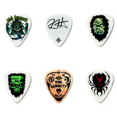Dunlop KH01T088 Kirk Hammett Monster Pick Tin with Guitar Picks, .88mm, 6-Pack image 4