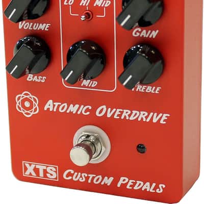 Xact XTS Atomic Overdrive Pedal w/ 3 Guitar Cables image 3