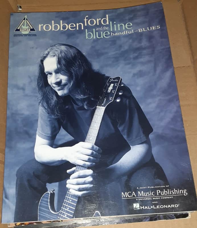 Robben Ford Blue Line Handful Of Blues Guitar Tab Book Guitar Tablature Songbook image 1