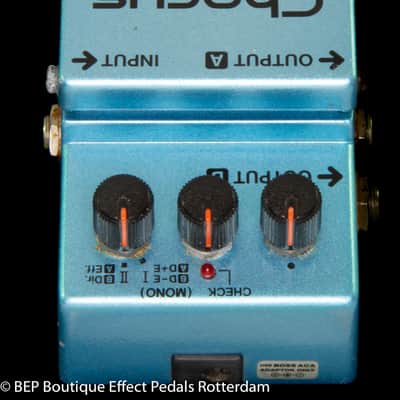 Boss CE-3 Chorus Ensemble 1987 s/n 745000 Japan as used by David Gilmour image 7