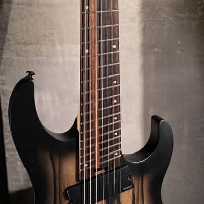 Cort KX507MS Pale Moon 7-String Multi-Scale Electric Guitar | Fishman Fluence, Fanned Frets, Ebony Fretboard image 14