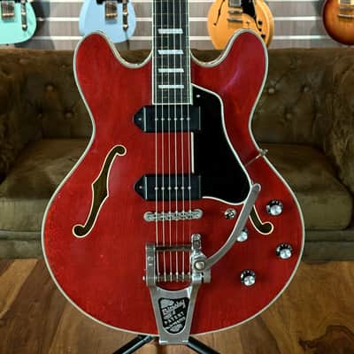 Eastman T64/V-RD Thinline - Antique Red - incl. Case - NEW image 2
