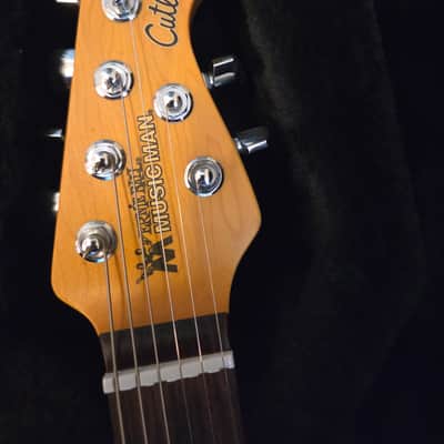 Ernie Ball Music Man Cutlass SSS Tremolo 2015 - 2017 - Vintage Turquoise image 4