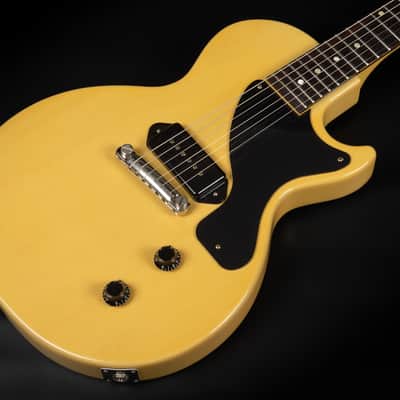 2024 Gibson Custom Shop ‘57 Reissue Les Paul Junior Singlecut TV Yellow VOS | USA 1957 Historic P-90 Pickup Handwired Electronics Wraparound Bridge 3.87kg | CoA OHSC image 6