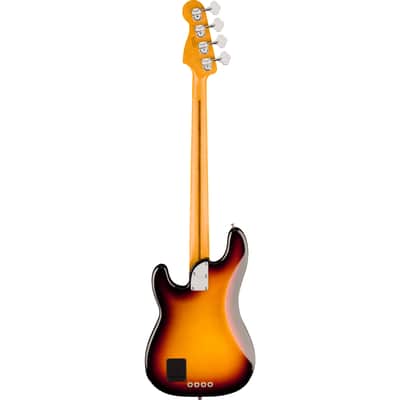Fender American Ultra II Precision Bass MN Ultraburst - 4-String Electric Bass image 2