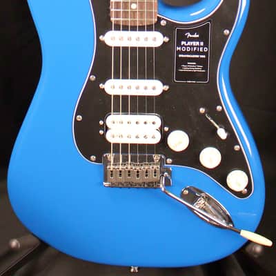 Fender Player II Modified Stratocaster HSS Electric Guitar Electric Blue w/Gigbag 8lbs 2oz image 2