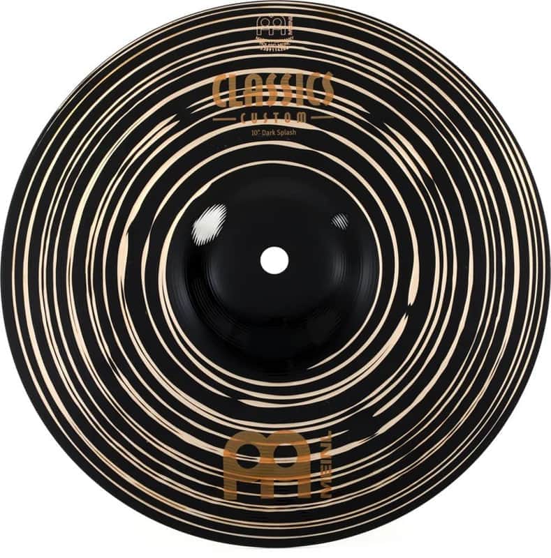 Meinl 10" Classics Custom Dark Splash Cymbal image 1