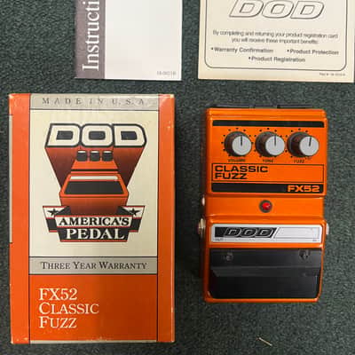 DOD FX-52 Classic Fuzz Late 80’s-early 90’s image 6