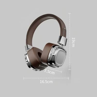 Retro Wireless Headphones – Active Noise Cancelling, Hi-Fi Bass, Bluetooth 5.3 image 10
