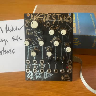 ALM/Busy Circuits ALM015 Akemie's Taiko Drum Voice Eurorack Synth Module 2021 - Present - Silver image 1