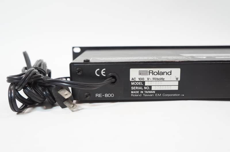 Roland RE-800 Digital Echo Vintage Echo Delay Reverb Worldwide