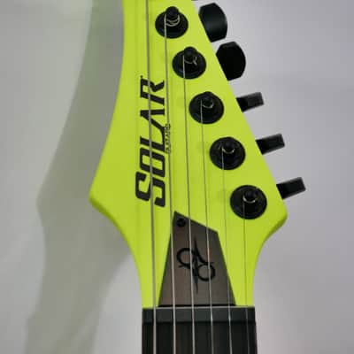 Solar Guitars A2.6LN 2020 - Lemon Neon Matte image 4