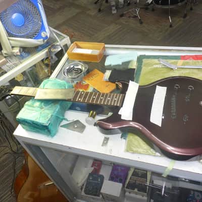 Hamer SFX Series 2nd Used Electric Guitar : Leveled, Crowned & Dressed Frets 2003 - Plum Metallic image 17