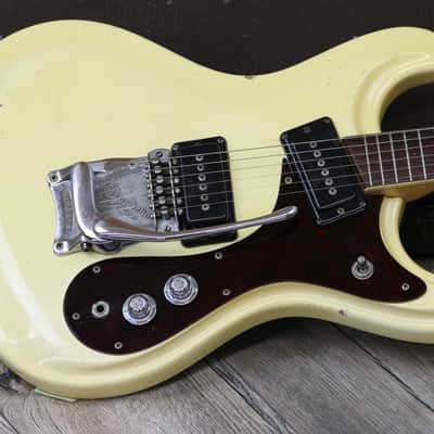 VINTAGE! Mosrite Ventures Model Mark I 1965 White + OHSC Bild 2