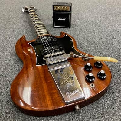 Vintage Gibson SG 1969 - factory Maestro / Walnut image 1