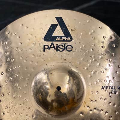 Paiste 20" Alpha Metal Ride Cymbal 2010 - 2016 - Brilliant image 2
