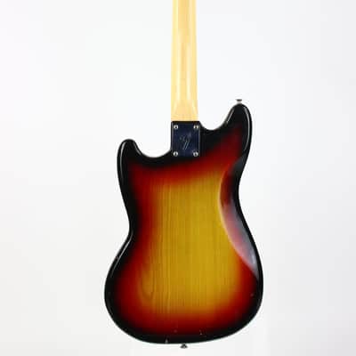 1978 Fender Mustang Sunburst Vintage Electric Guitar w Original Hard Case & Strap image 9