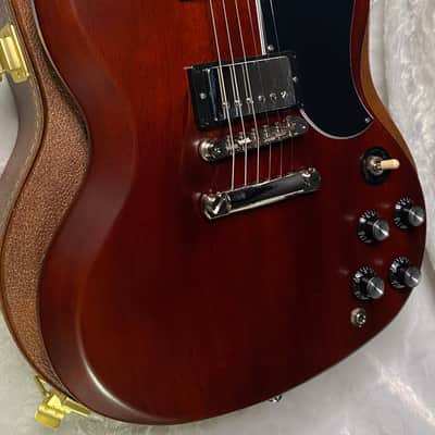 NEW ! Gibson SG Standard '61 Stop Bar - Faded Vintage Cherry - Only 6.1lbs - Authorized Dealer - G07391 image 7