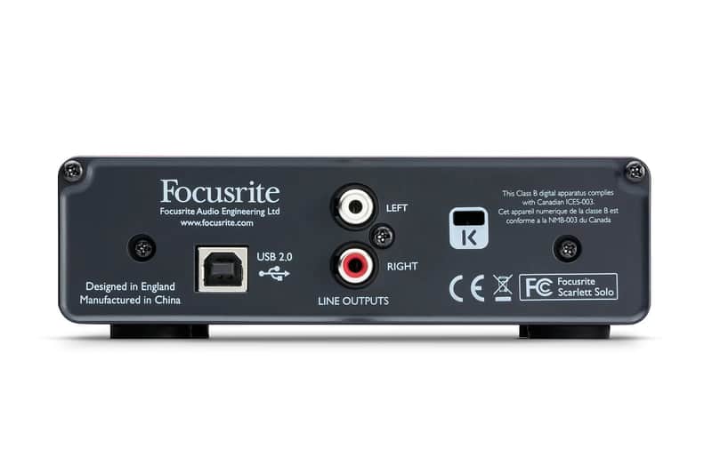 Focusrite Scarlett Solo USB 2.0 Audio Interface image 2