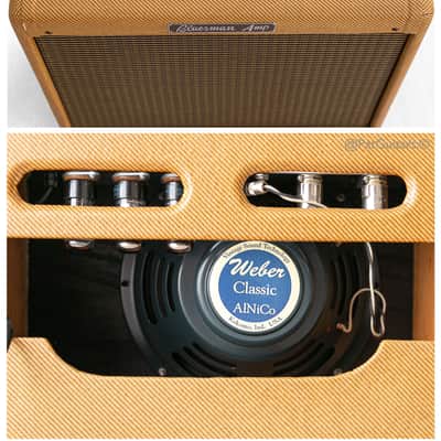 2003 Gartone Bluesman 18 Watt Combo in tweed image 7