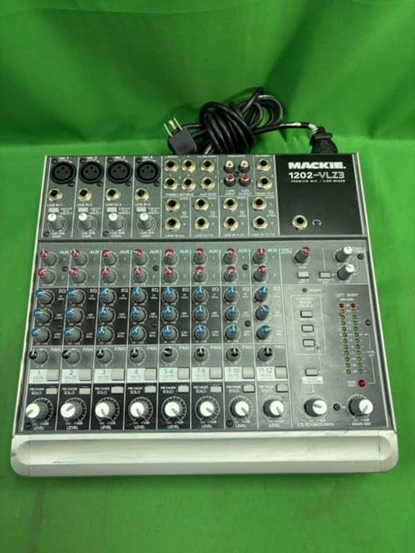 Mackie 1402-VLZ3 14-Channel Mic / Line Mixer 2008 - 2014 w/ Power Cord Tested image 1
