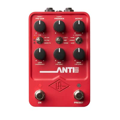 Universal Audio UAFX ANTI 1992 High Gain Amp Modeling Pedal (Open Box) image 1