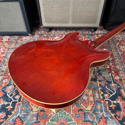Yamaha SA700 Semi Hollowbody ES335 Type Persimmon Red 1979 image 4