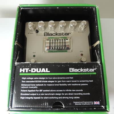 Blackstar HT-Dual Tube Pure Valve Distortion Effect Pedal w/Power Supply image 1