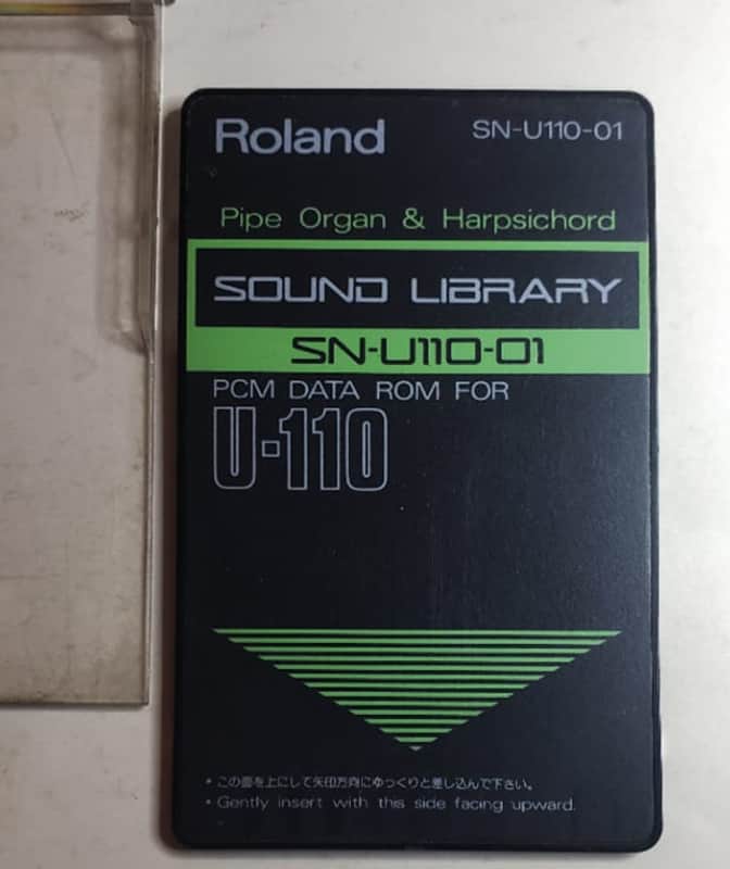ROLAND SOUND LIBRARY SN-U110-01 Pipe Organ & Harpischord - PCM DATA ROM image 1