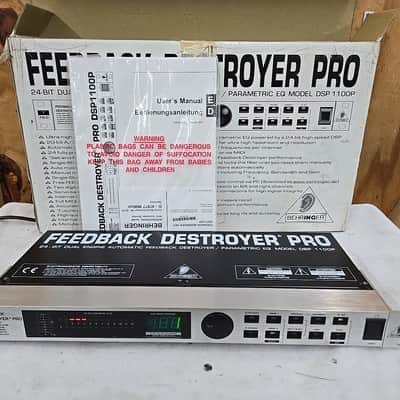 Behringer Feedback Destroyer Pro DSP1100P | Reverb