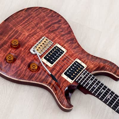 2003 Paul Reed Smith Custom 24 “10 Top” Brazilian Limited Edition Root Beer w/ Case, Hangtags image 9