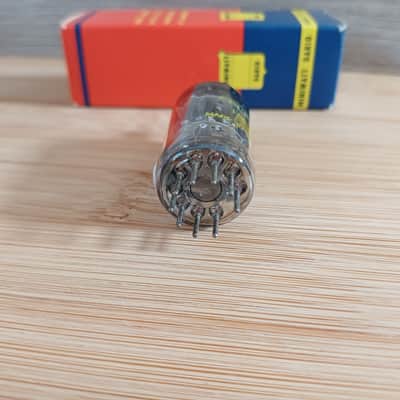 Perfect 1977 NOS NIB MULLARD Blackburn ecc83 12AX7 UK I63 EXTRA STRONG RTC label, I63 model, best preamp tube, Orange Hiwatt Marshall image 13