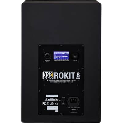 KRK ROKIT 8 G4 8" 2-Way Active Studio Monitor (Single, Black) image 3