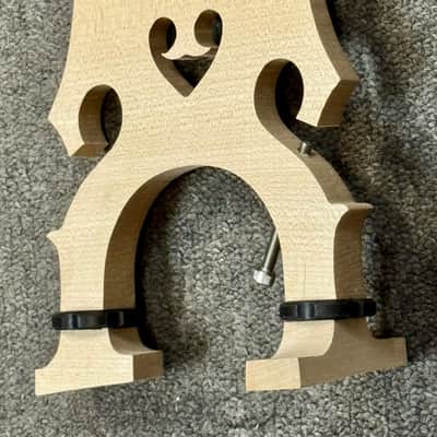 FMI No-Slam Bridge for Upright Bass Adjustable, Can't Fall Over When Playing! image 5