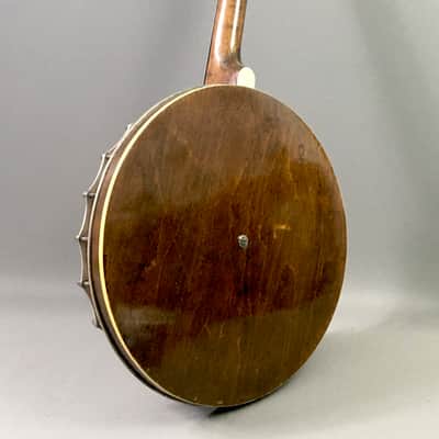 Vintage Gretsch Brooklyn NYC 4-String Broadkaster Irish Tenor Banjo Pre-War 1930s-40s Original Folk Americana image 5
