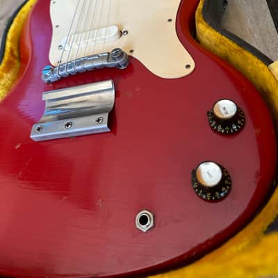 Gibson SG Melody Maker 1960’s Cardinal  Red image 12
