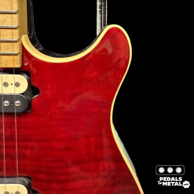 Peavey EVH Wolfgang with Floyd Rose - Transparent Red - x11340 image 6