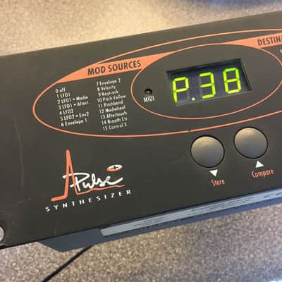 Waldorf Pulse+ Rackmount Synthesizer 1997 - Blue