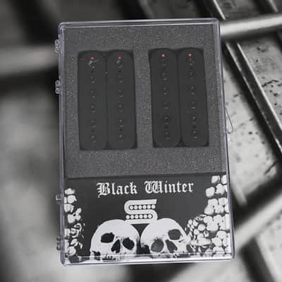 Seymour Duncan Black Winter Humbucker Set - (Matte Black Finish) image 1