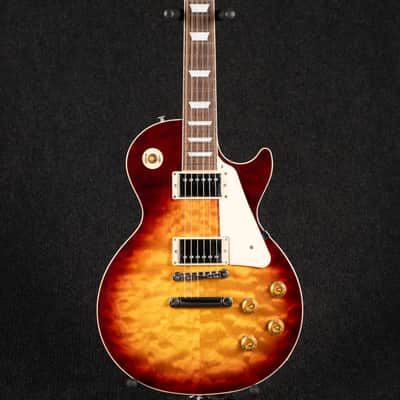 Gibson USA Les Paul Standard 50's Quilt - Bourbon image 3
